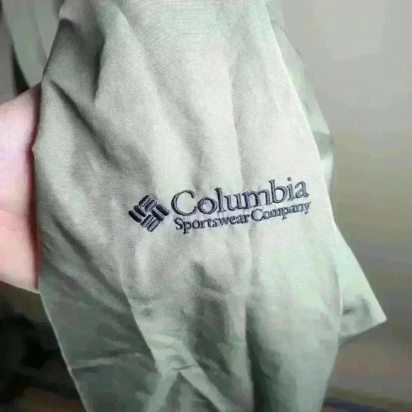 Men's Large Columbia Golf Windbreaker - Pullover Style - Zipper Pockets - Picture 4 of 9